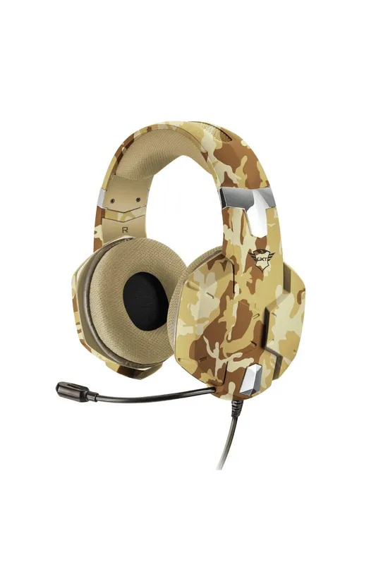 Audifono Diadema gamer Trust GXT 322D carus desert precio