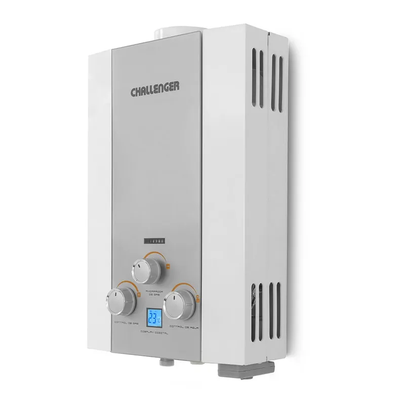 Calentador de Paso Challenger 6Lts Tiro Natural WHG7060 opiniones
