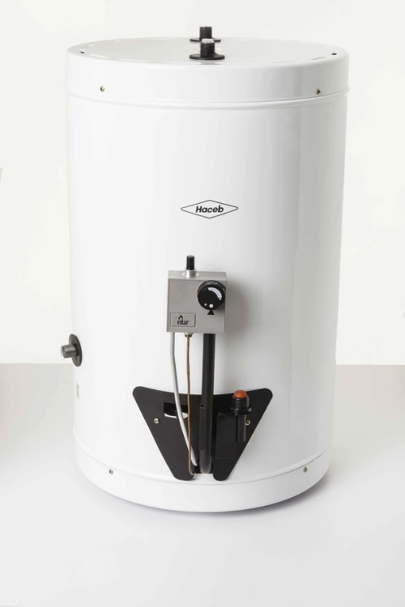 Calentador de Acumulación Haceb 76Lts Tiro Natural blanco precio