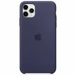 Case Silicone iPhone 11 Pro Max azul Noche precio