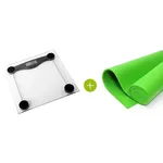Bascula vidrio Colchoneta Yoga verde con Arnes precio