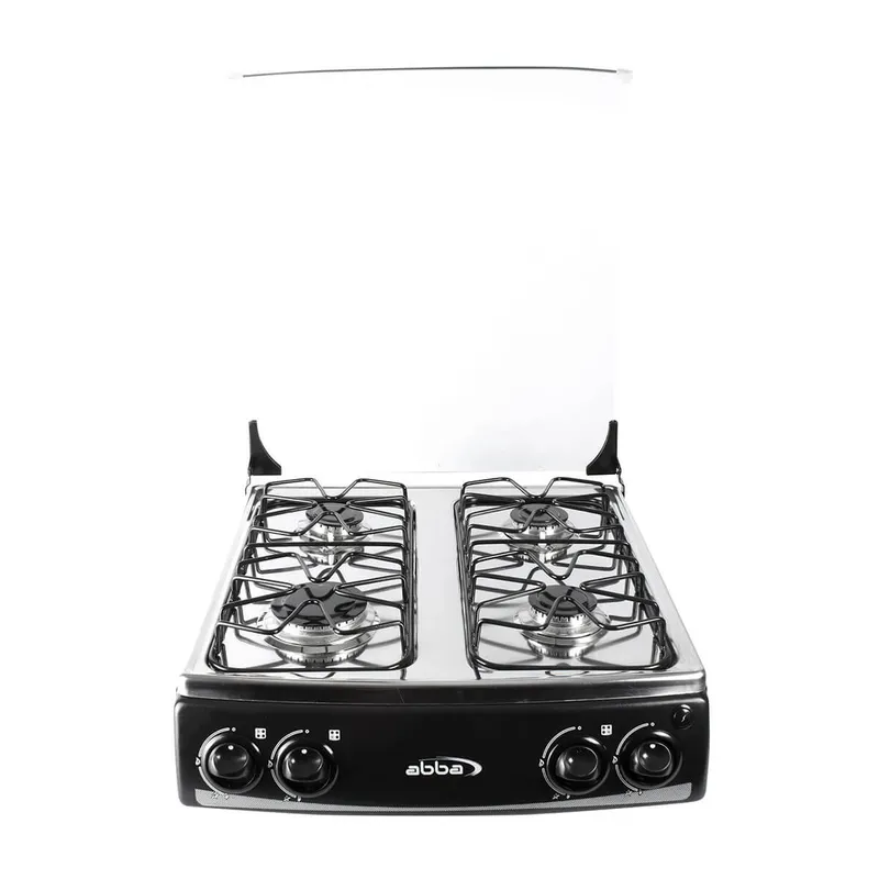 estufa de mesa Abba 4 Puestos Gas Propano SG400-8 negro precio
