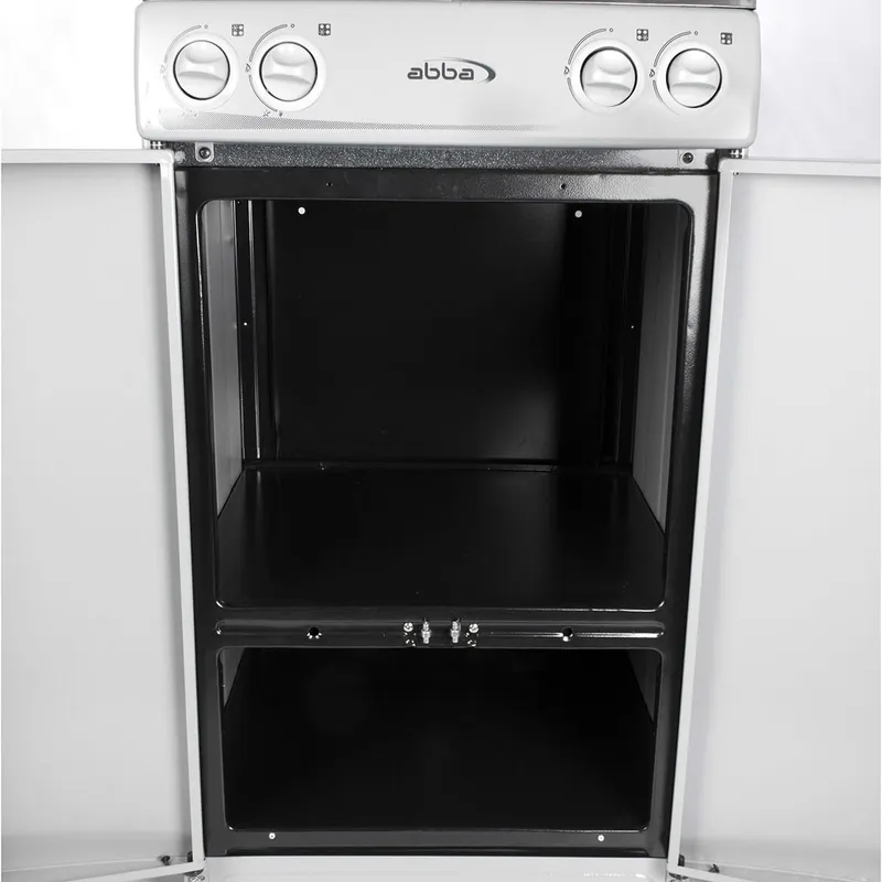 estufa de piso Abba 4 Puestos Gas Propano AB100-1 gris precio colombia