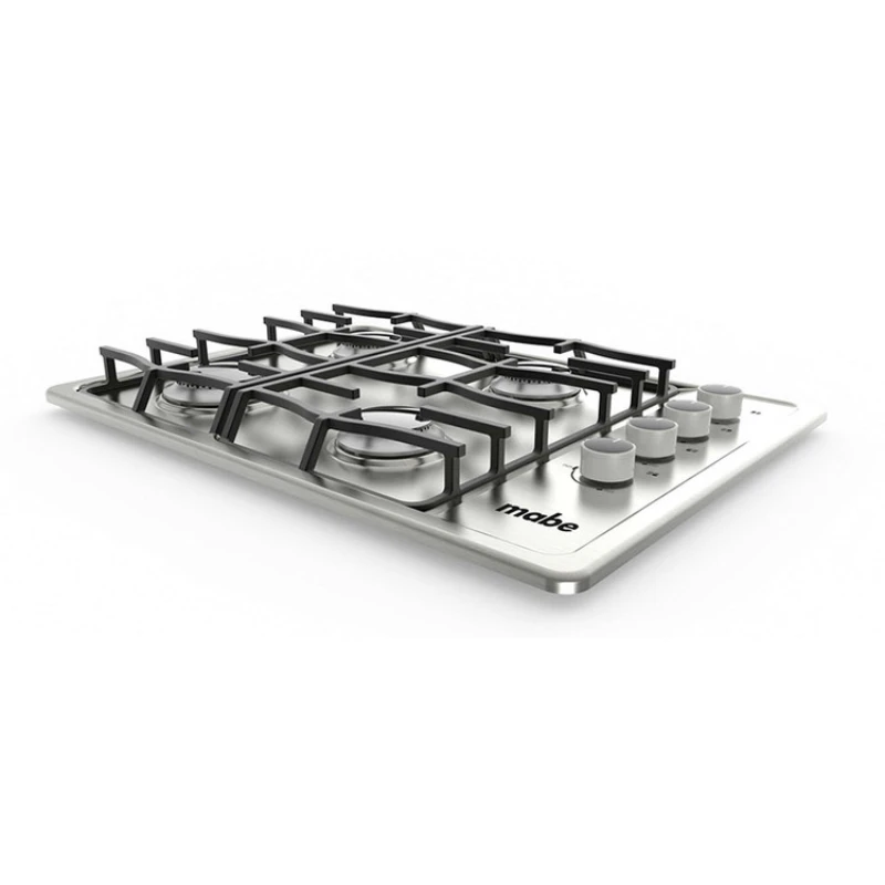 estufa de empotrar Mabe 60 cms 4 Puestos Gas Natural CMG6044Plateado precio colombia