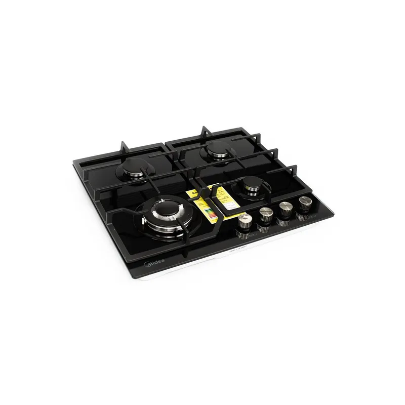 Cubierta 4 puestos MIDEA a Gas vidrio 60 cm opiniones