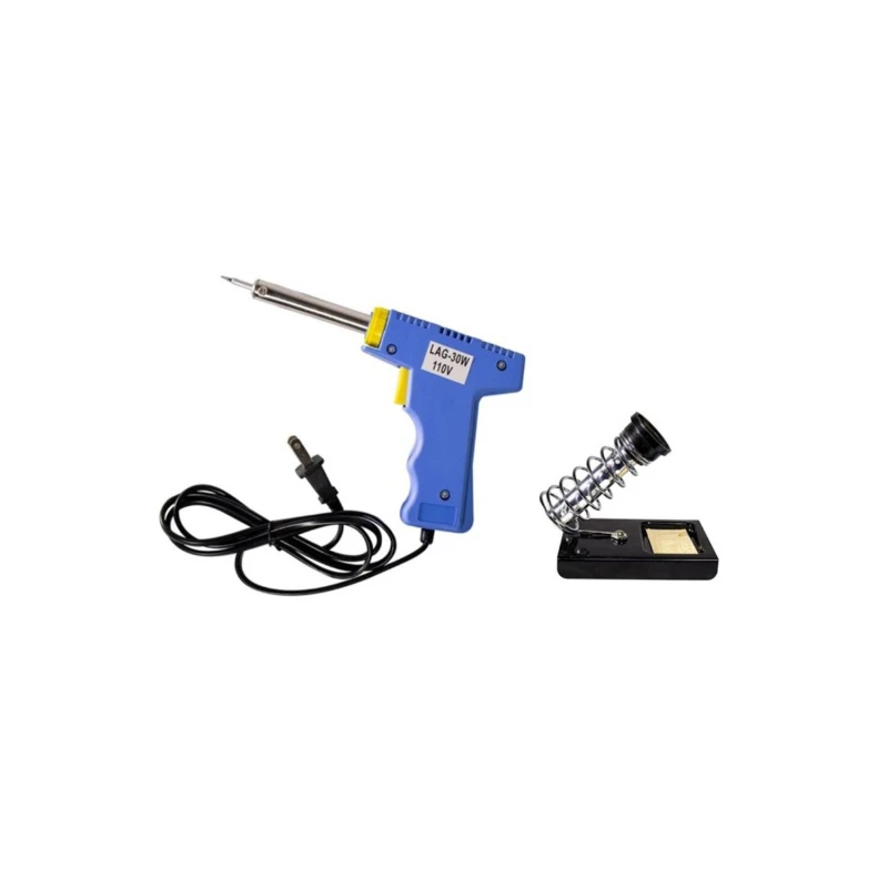 Kit soldador avc pistola-cautín 30 w y base cautin precio
