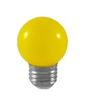 Bombillo LED tipo ping pong amarillo 1 wat 27 precio