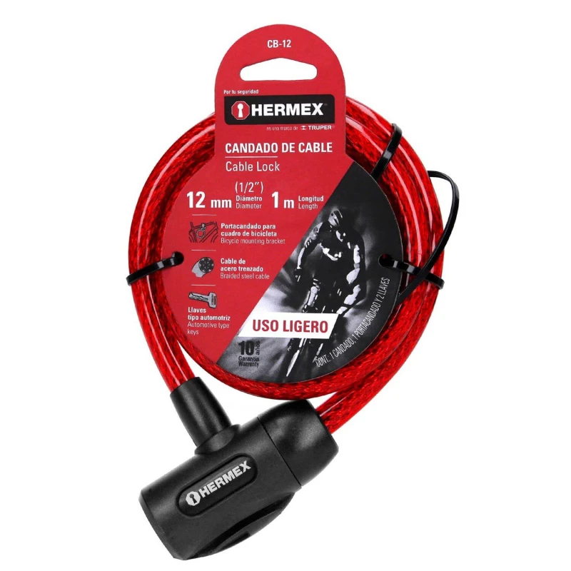 Candado Llave Bicicleta uso ligero 43923 12 mm precio colombia