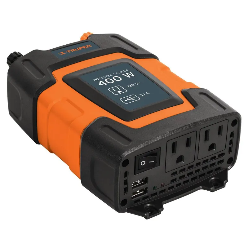 Inversor de corriente con puerto usb 400 w truper precio colombia