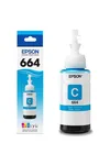Botella de tinta Epson 664 cian precio