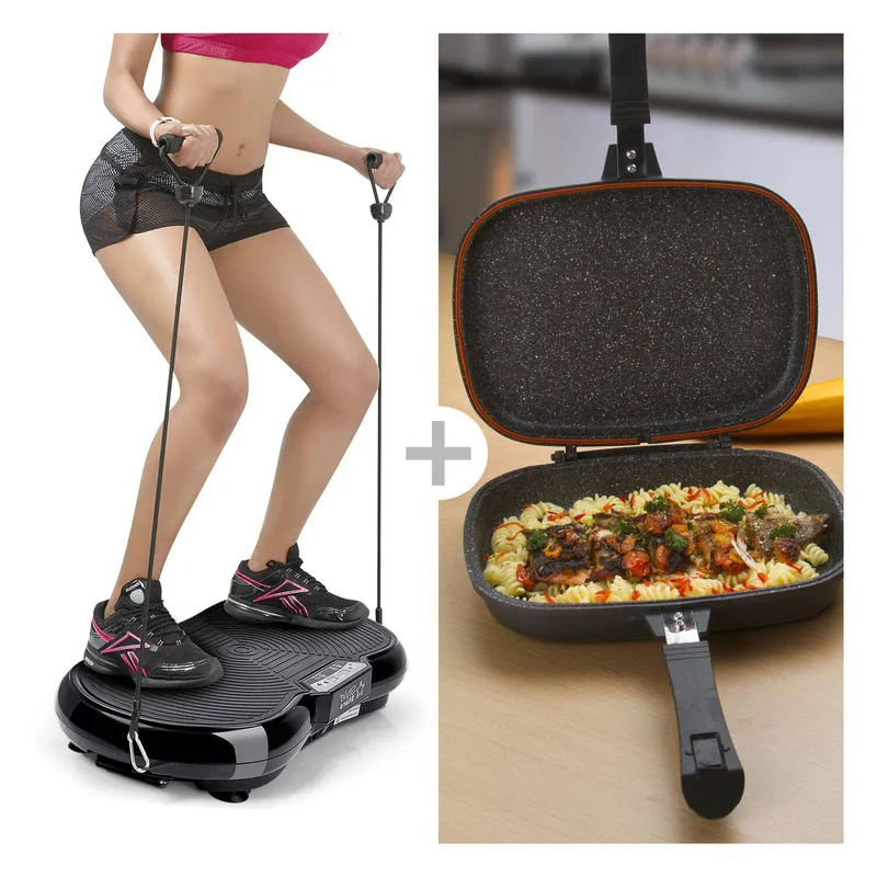 Plataforma vibratoria Bandas + Sartén Dual 922210 32 cms barato