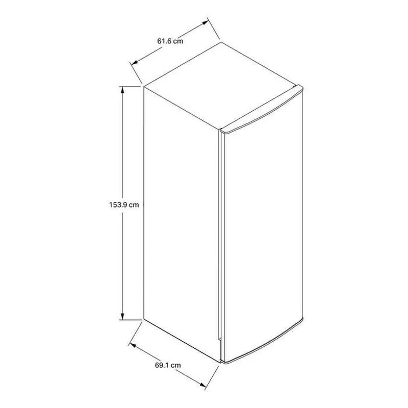 Congelador Vertical Whirlpool WVU26EKTWF precio colombia