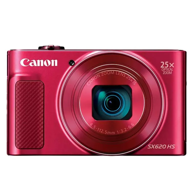 cámara Canon Semiprofesional roja 💰 Precio Colombia