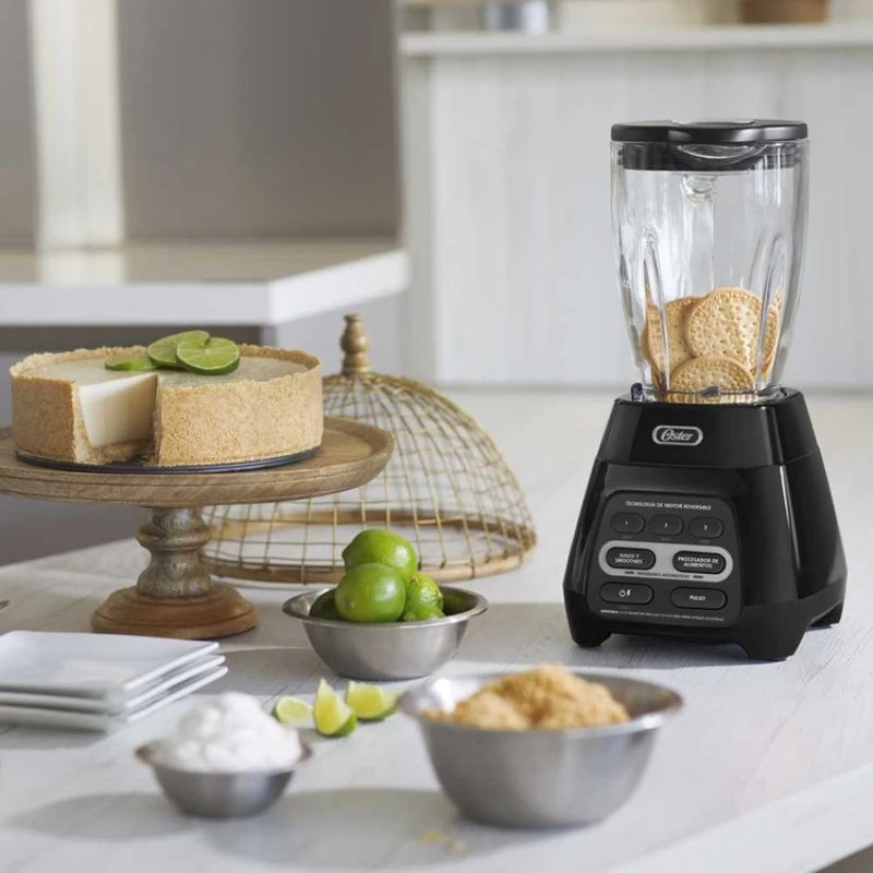 licuadora Reversible Negra Oster 3 Vel 2 programas pulso Vaso vidrio review
