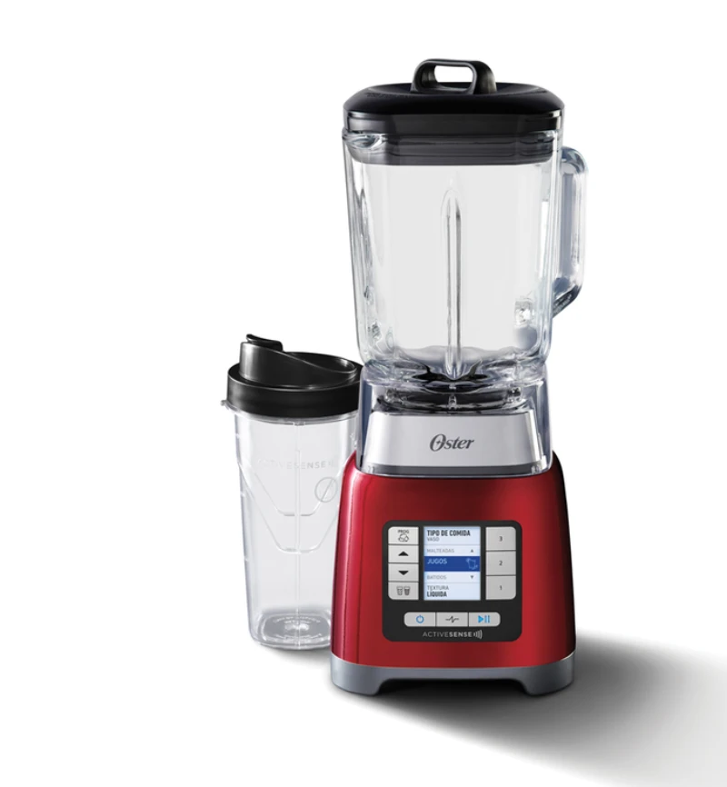 licuadora Oster ActiveSense ™ + Blend N Go BLSTTDGRBG rojo precio colombia