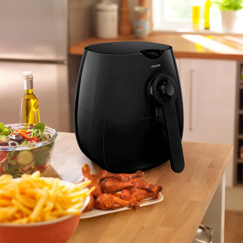 Freidora de aire Philips Rapid Air HD9218 72 negro opiniones review