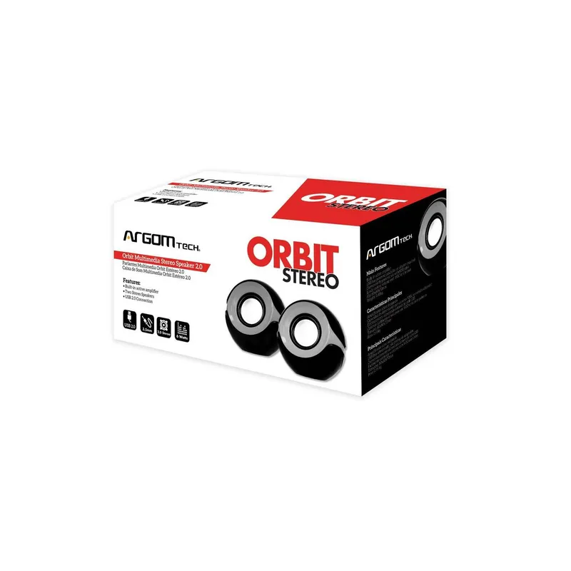 parlante Argomtech orbit multimedia stereo negro precio colombia