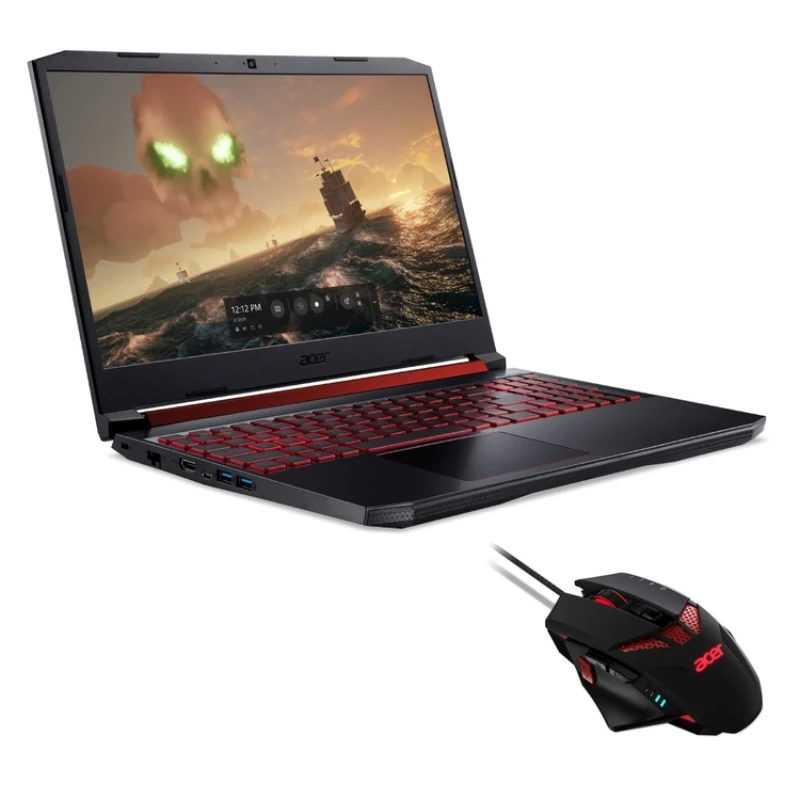 Computador Portátil Gaming Acer 15.6 Pulgadas AN515-54-55MX Intel core i5 12gb RAM Disco Solido + Obsequio Mouse Gaming precio colombia