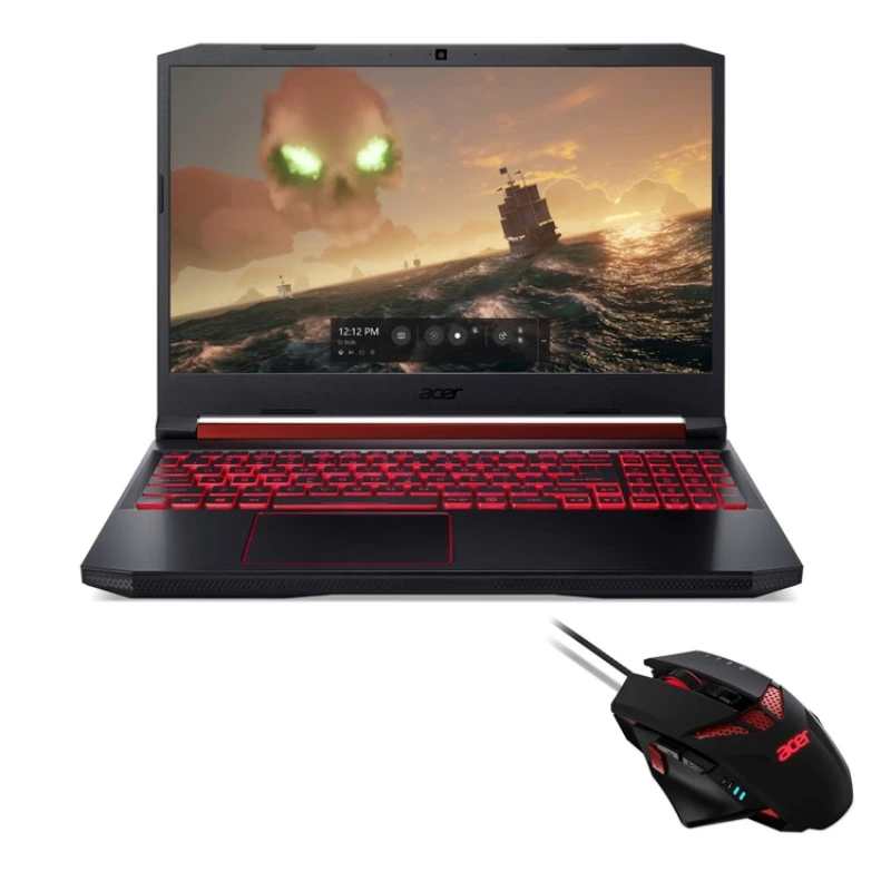 Computador Portátil Gaming Acer 15.6 Pulgadas AN515-54-55MX Intel core i5 12gb RAM Disco Solido + Obsequio Mouse Gaming precio