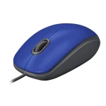 Mouse Logitech Alambrico Optico M110 Silent-Azul precio