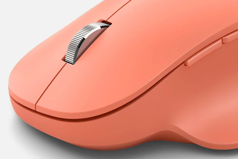 Mouse Microsoft Bluetooh Bluetrack Ergonómico naranja precio colombia