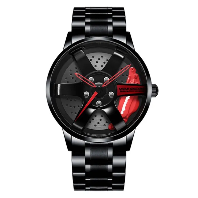 Reloj Hombre Lujo Estilo Rin Auto Deportivo NIBOSI opiniones