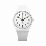 Reloj unisex Swatch Just white Soft precio