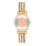 Reloj Mujer Swatch Tri gold Again L precio