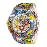 Reloj Hombre Invicta Reserve Blanco, amarillo, rojo, plata antigua precio