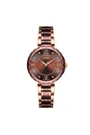 Reloj Dama Loix rosa Café Ref L1162-2 precio