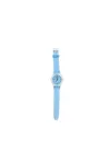 Reloj para niña Correa silicona transparente 53B048 azul precio