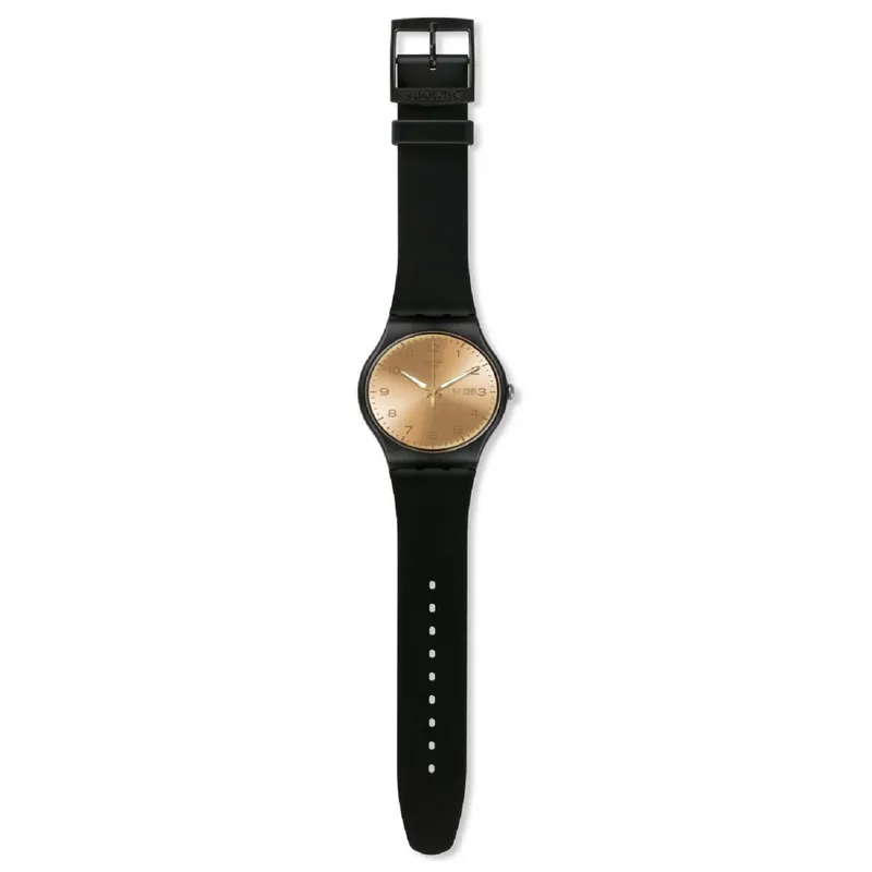 Reloj dorado mujer discount swatch