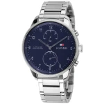 Reloj Hombre Tommy Hilfiger Chase Plateado precio